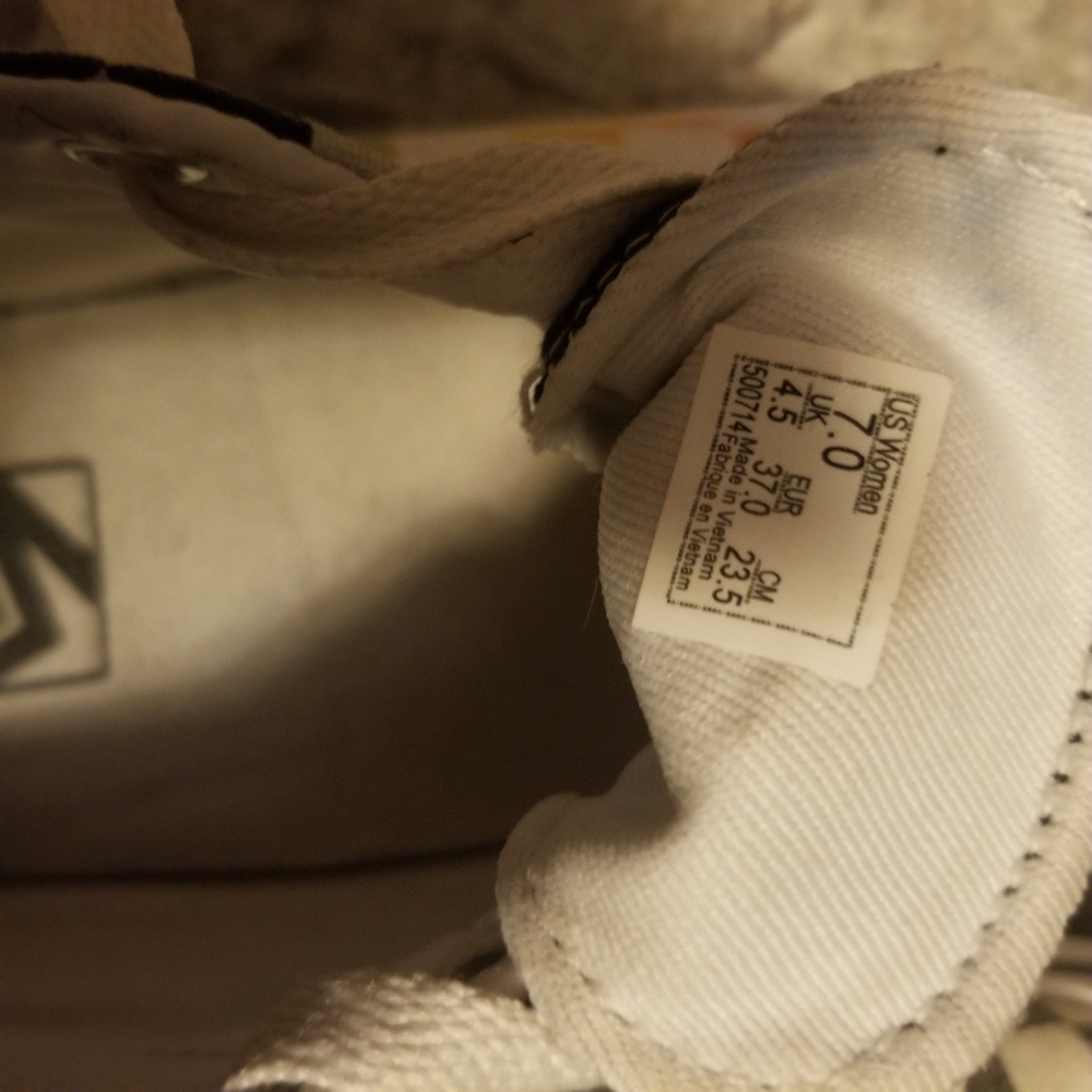 VANS WARD CHECKER SKATE SHOES - Picture 8 of 8